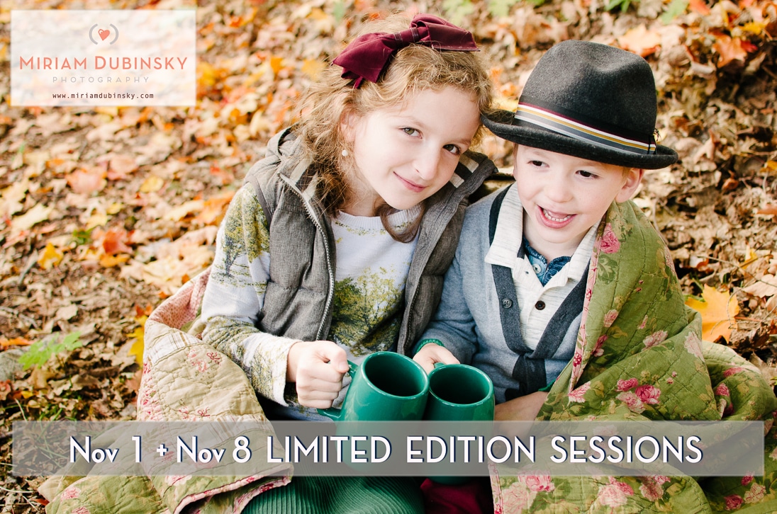 Limited Edition Fall Sessions – NJ Family Photographer