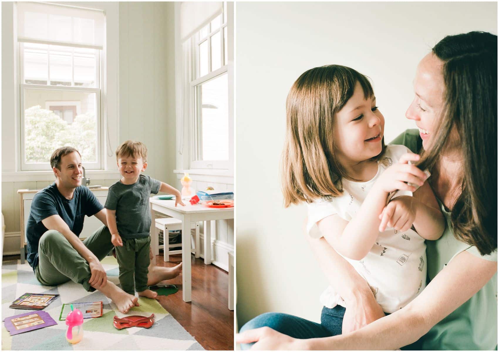 children playing at home milestone photography NJ NYC